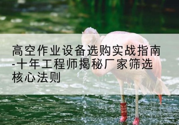 福安剪叉式升降机厂家-高空作业设备选购实战指南-十年工程师揭秘厂家筛选核心法则
